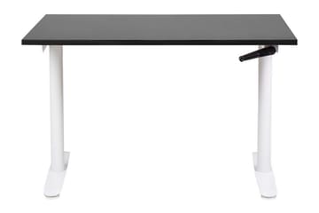 Banner Skrivebord 72x120 cm - Sort/Hvid - Møbler - Borde - Kontorbord - Skrivebord - hæve-sænke-bord