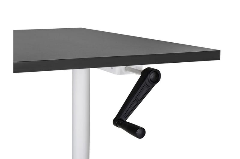 Banner Skrivebord 72x120 cm - Sort/Hvid - Møbler - Borde - Kontorbord - Skrivebord - hæve-sænke-bord