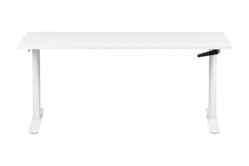 Banner Skrivebord 72x160 cm - Hvid - Møbler - Borde - Kontorbord - Skrivebord - hæve-sænke-bord