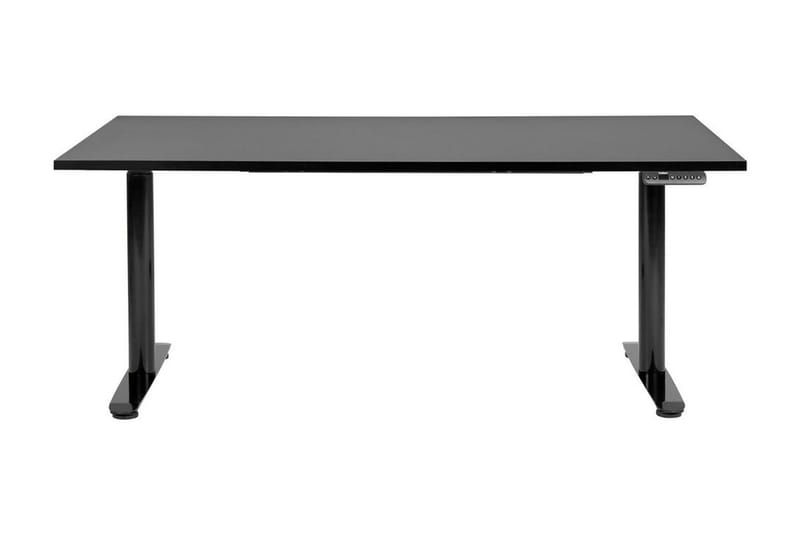 Banner Skrivebord 72x160 cm - Sort - Møbler - Borde - Kontorbord - Skrivebord - hæve-sænke-bord