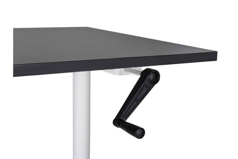 Banner Skrivebord 72x160 cm - Sort/Hvid - Møbler - Borde - Kontorbord - Skrivebord - hæve-sænke-bord