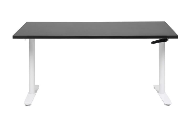 Banner Skrivebord 72x160 cm - Sort/Hvid - Møbler - Borde - Kontorbord - Skrivebord - hæve-sænke-bord
