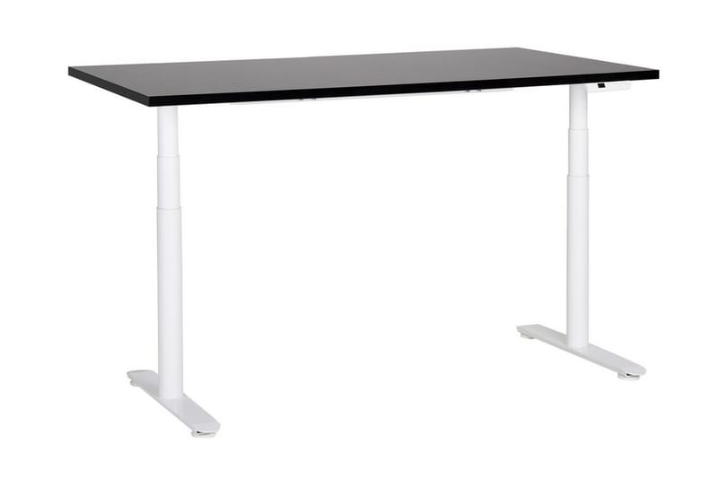 Banner Skrivebord 72x160 cm - Sort/Hvid - Møbler - Borde - Kontorbord - Skrivebord - hæve-sænke-bord