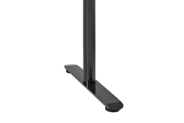 Banner Skrivebord 80x180 cm - Hvid/Sort - Møbler - Borde - Kontorbord - Skrivebord - hæve-sænke-bord