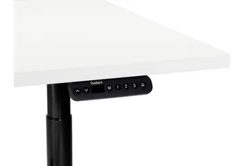 Banner Skrivebord 80x180 cm - Hvid/Sort - Møbler - Borde - Kontorbord - Skrivebord - hæve-sænke-bord