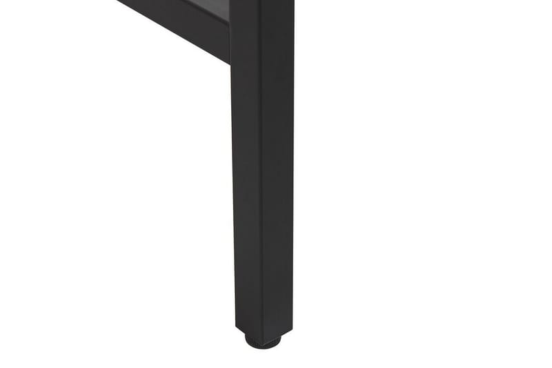 Barrakeh Skrivebord 100 cm med Opbevaring 2 Skuffer - Sort/Lyset Træ - Møbler - Borde - Kontorbord - Skrivebord