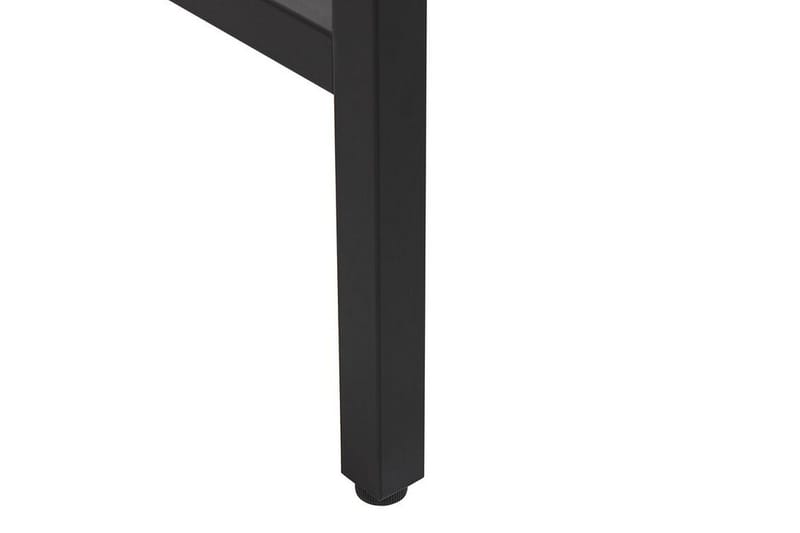 Barrakeh Skrivebord 100 cm med Opbevaring 2 Skuffer - Sort/Lyset Træ - Møbler - Borde - Kontorbord - Skrivebord