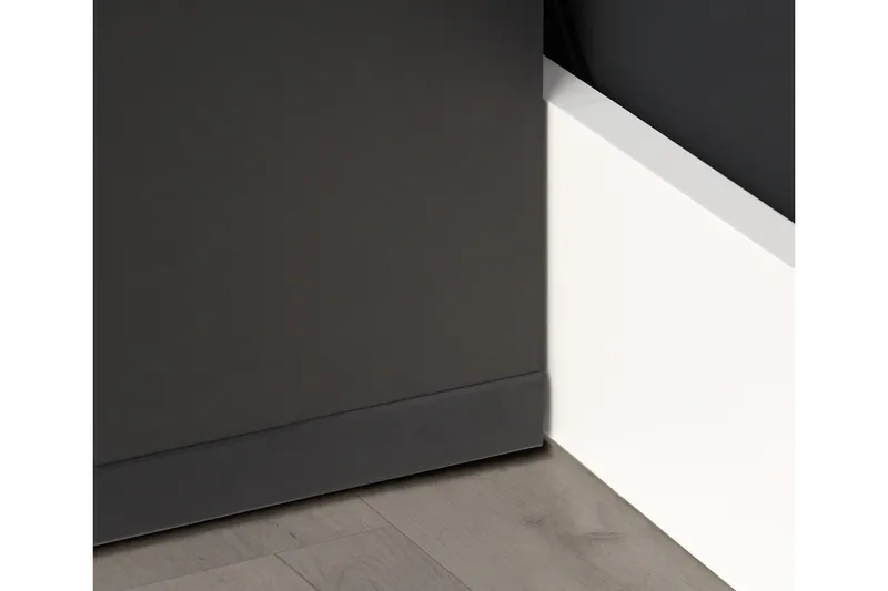 Bays Gaming Skrivebord 160 cm med Opbevaring 2 Hylder - Sort - Møbler - Borde - Kontorbord - Skrivebord