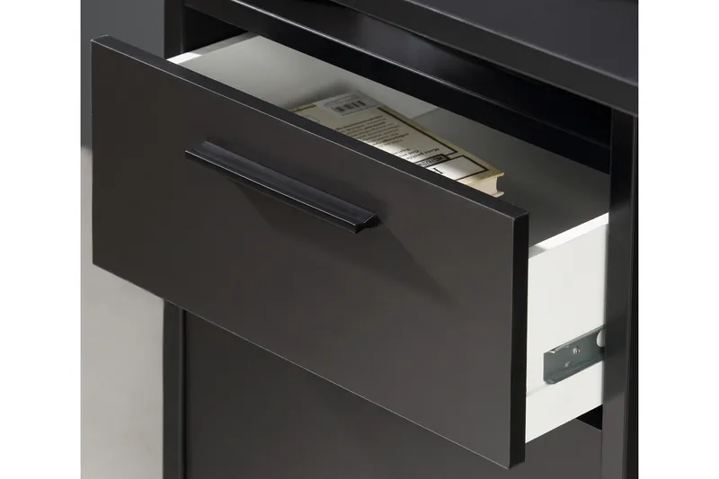 Bays Gaming Skrivebord 160 cm - Sort - Møbler - Borde - Kontorbord - Skrivebord