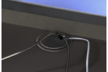 Bays Gaming Skrivebord 160 cm - Sort - Møbler - Borde - Kontorbord - Skrivebord