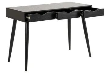 Bernard Skrivebord 110x110 cm - Sort - Møbler - Borde - Kontorbord - Skrivebord