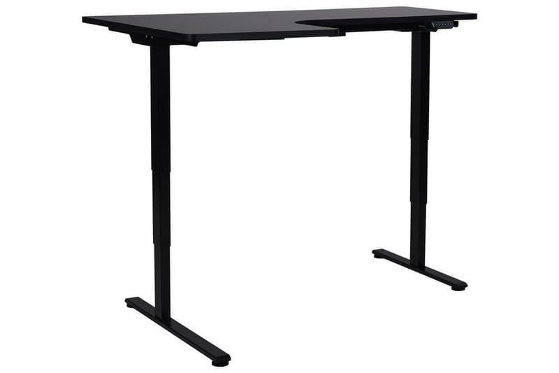 Bina Skrivebord 109x160 cm - Sort - Møbler - Borde - Kontorbord - Skrivebord - hæve-sænke-bord