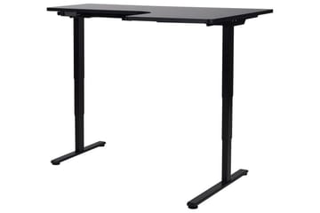 Bina Skrivebord 109x160 cm - Sort - Møbler - Borde - Kontorbord - Skrivebord - hæve-sænke-bord