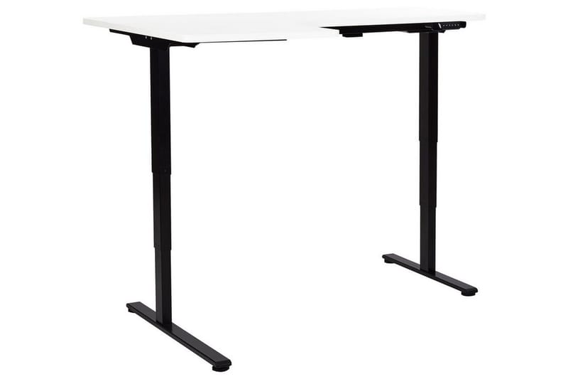 Bina Skrivebord 109x160 cm - Sort/Hvid - Møbler - Borde - Kontorbord - Skrivebord - hæve-sænke-bord