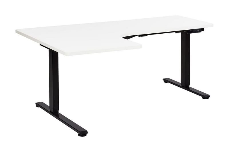 Bina Skrivebord 109x160 cm - Sort/Hvid - Møbler - Borde - Kontorbord - Skrivebord - hæve-sænke-bord