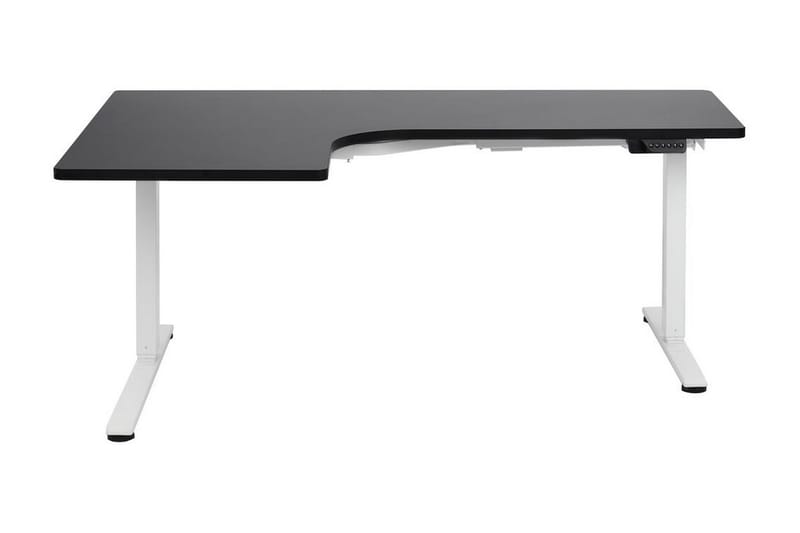 Bina Skrivebord 109x160 cm - Sort/Hvid - Møbler - Borde - Kontorbord - Skrivebord - hæve-sænke-bord
