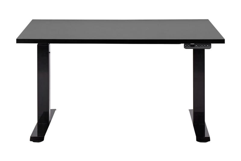Bina Skrivebord 72x120 cm i Malet Træ - Sort - Møbler - Borde - Kontorbord - Skrivebord - hæve-sænke-bord