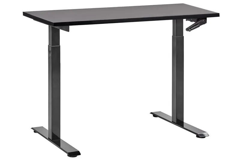 Bina Skrivebord 72x120 cm i Malet Træ, Sort