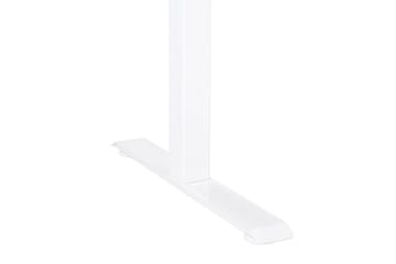 Bina Skrivebord 72x120 cm i Malet Træ - Sort|Hvid - Møbler - Borde - Kontorbord - Skrivebord - hæve-sænke-bord