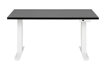 Bina Skrivebord 72x120 cm i Malet Træ - Sort|Hvid - Møbler - Borde - Kontorbord - Skrivebord - hæve-sænke-bord