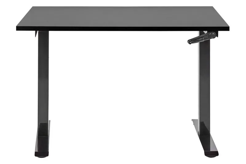 Bina Skrivebord 72x120 cm - Sort - Møbler - Borde - Kontorbord - Skrivebord - hæve-sænke-bord