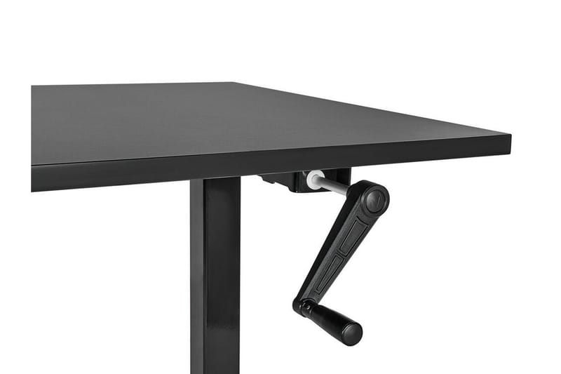 Bina Skrivebord 72x120 cm - Sort - Møbler - Borde - Kontorbord - Skrivebord - hæve-sænke-bord