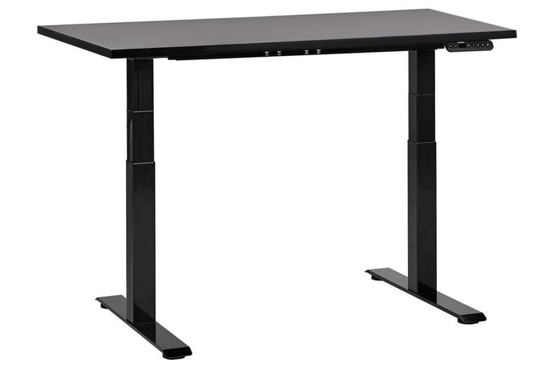 Bina Skrivebord 72x120 cm - Sort - Møbler - Borde - Kontorbord - Skrivebord - hæve-sænke-bord