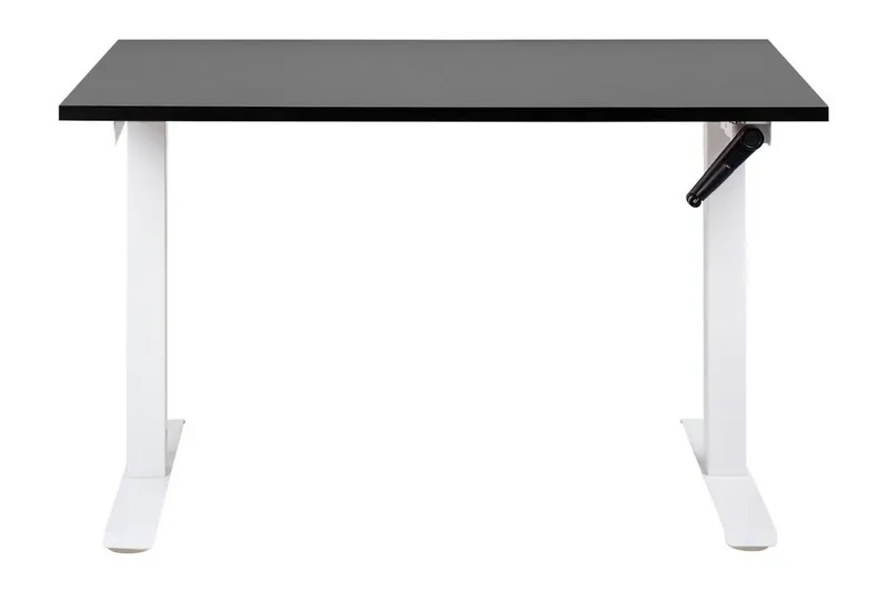 Bina Skrivebord 72x120 cm - Sort/Hvid - Møbler - Borde - Kontorbord - Skrivebord - hæve-sænke-bord