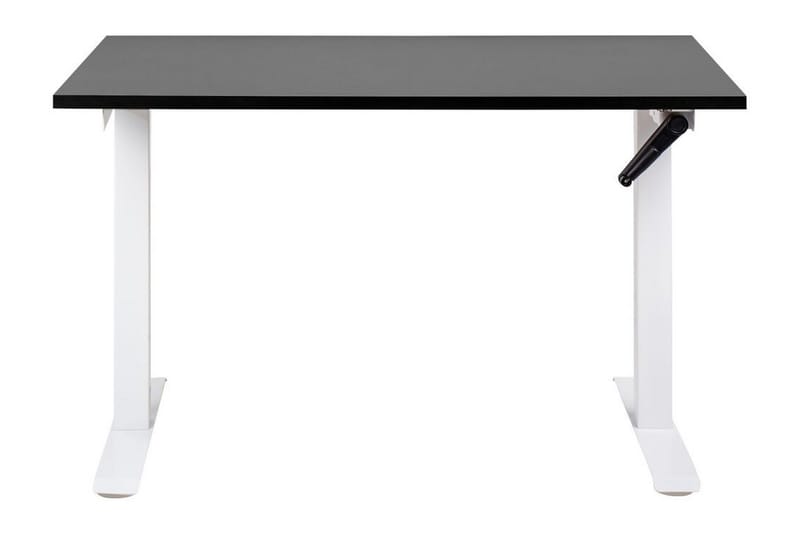 Bina Skrivebord 72x120 cm - Sort/Hvid - Møbler - Borde - Kontorbord - Skrivebord - hæve-sænke-bord