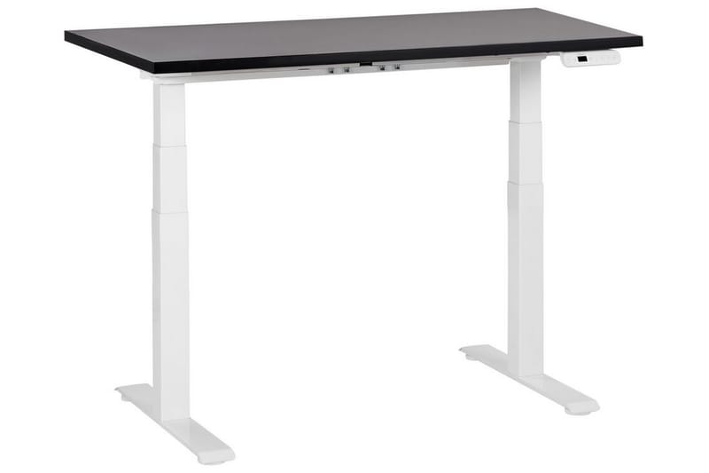 Bina Skrivebord 72x120 cm - Sort/Hvid - Møbler - Borde - Kontorbord - Skrivebord - hæve-sænke-bord