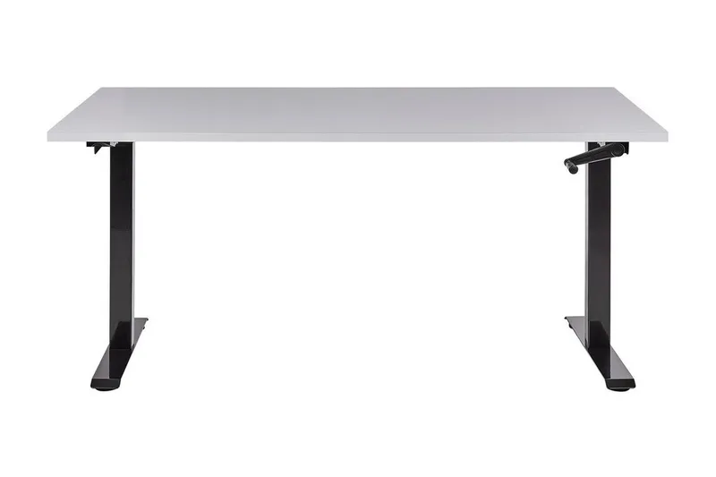Bina Skrivebord 72x160 cm - Grå/Sort - Møbler - Borde - Kontorbord - Skrivebord - hæve-sænke-bord
