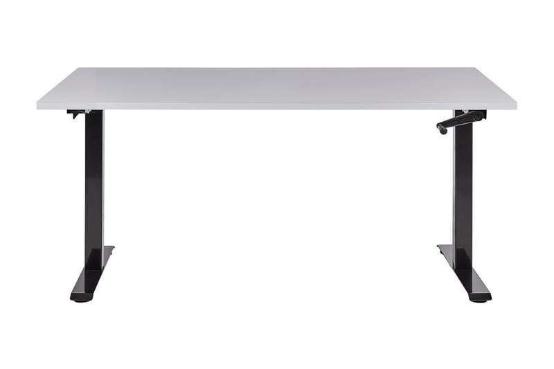 Bina Skrivebord 72x160 cm - Grå/Sort - Møbler - Borde - Kontorbord - Skrivebord - hæve-sænke-bord