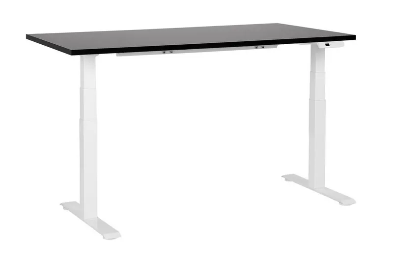 Bina Skrivebord 72x160 cm i Malet Træ, Sort|Hvid