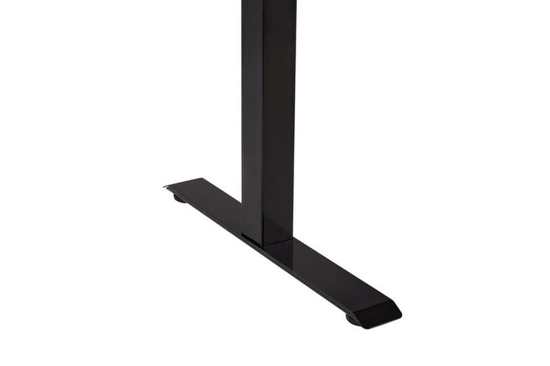 Bina Skrivebord 72x160 cm - Mørkt træ/Sort - Møbler - Borde - Kontorbord - Skrivebord - hæve-sænke-bord