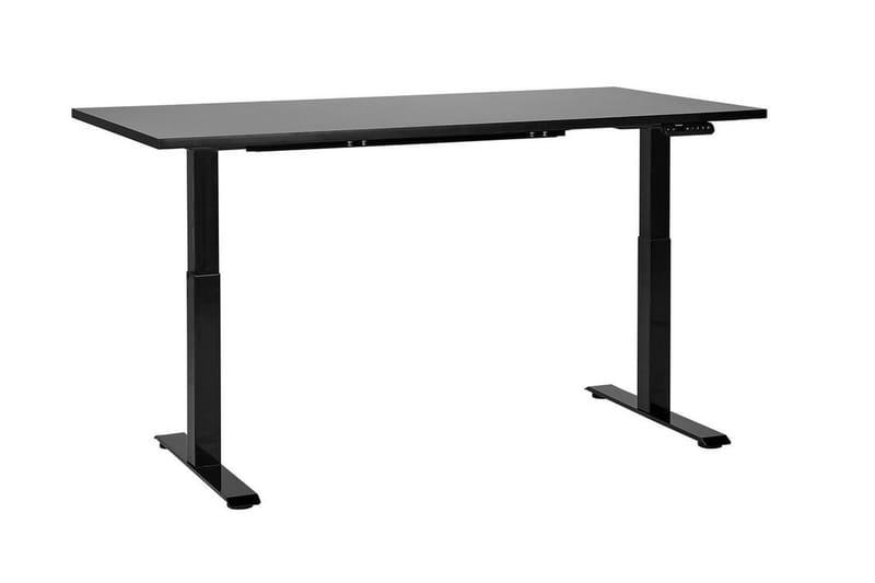 Bina Skrivebord 72x160 cm - Sort - Møbler - Borde - Kontorbord - Skrivebord - hæve-sænke-bord