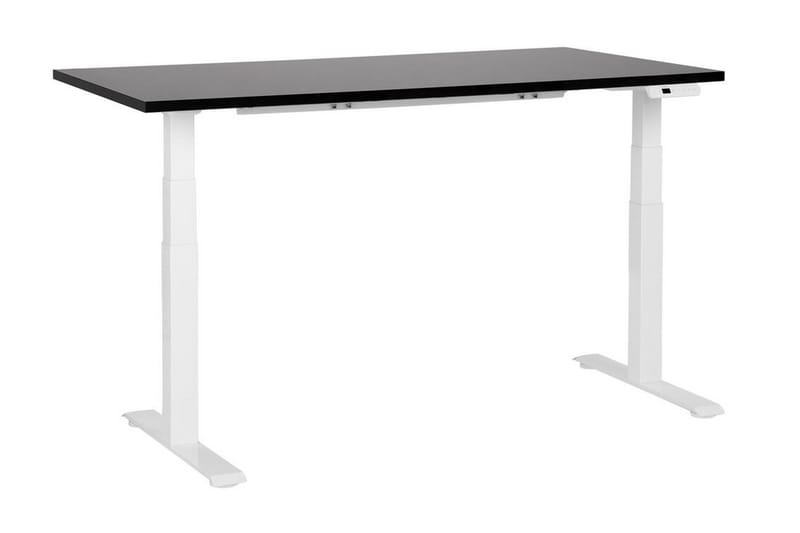 Bina Skrivebord 72x160 cm, Sort/Hvid