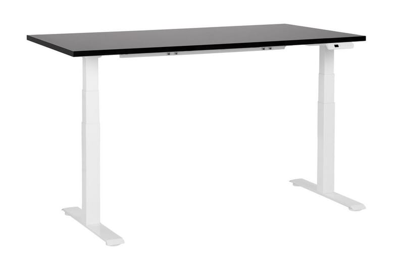 Bina Skrivebord 72x160 cm - Sort/Hvid - Møbler - Borde - Kontorbord - Skrivebord - hæve-sænke-bord