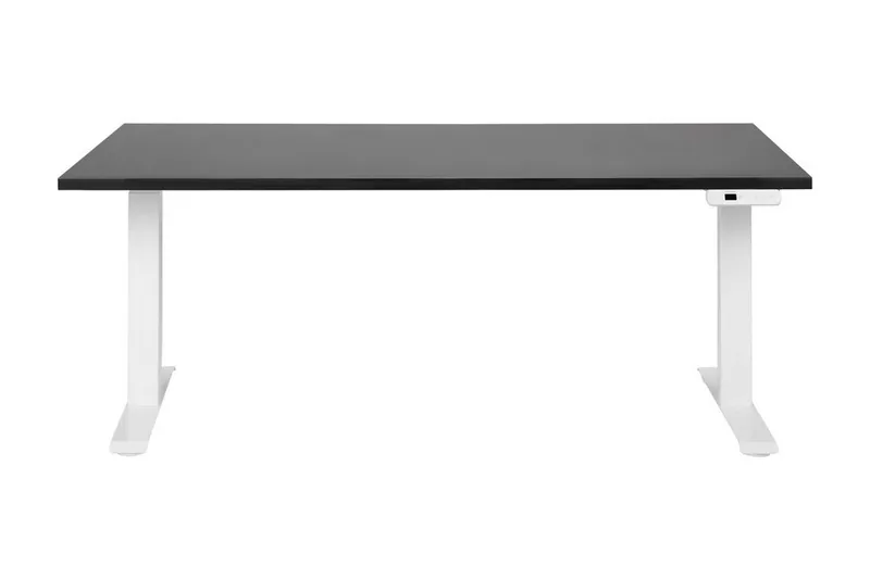 Bina Skrivebord 72x160 cm - Sort/Hvid - Møbler - Borde - Kontorbord - Skrivebord - hæve-sænke-bord