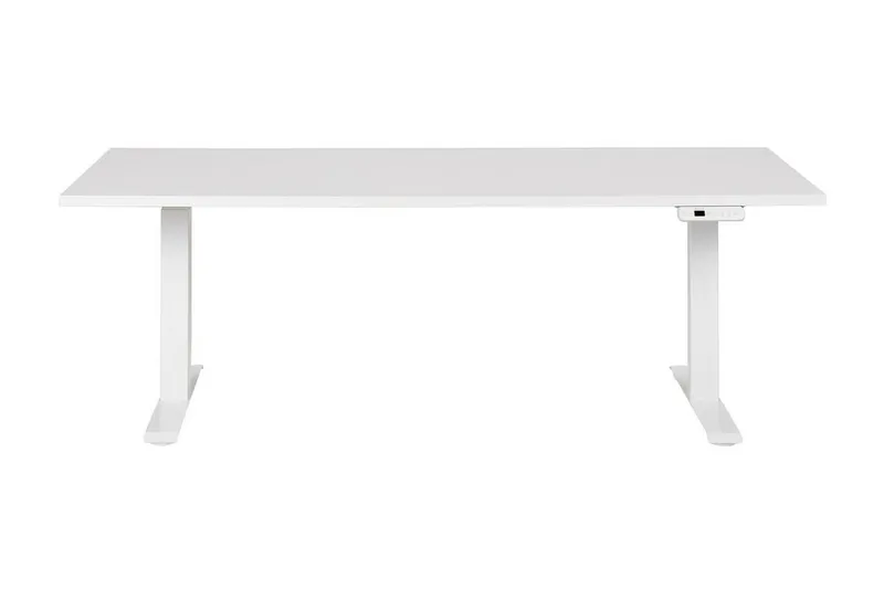 Bina Skrivebord 80x180 cm - Hvid - Møbler - Borde - Kontorbord - Skrivebord - hæve-sænke-bord