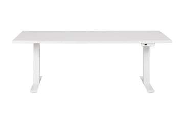 Bina Skrivebord 80x180 cm - Hvid - Møbler - Borde - Kontorbord - Skrivebord - hæve-sænke-bord