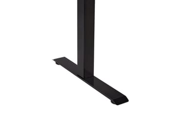 Bina Skrivebord 80x180 cm - Mørkt træ/Sort - Møbler - Borde - Kontorbord - Skrivebord - hæve-sænke-bord