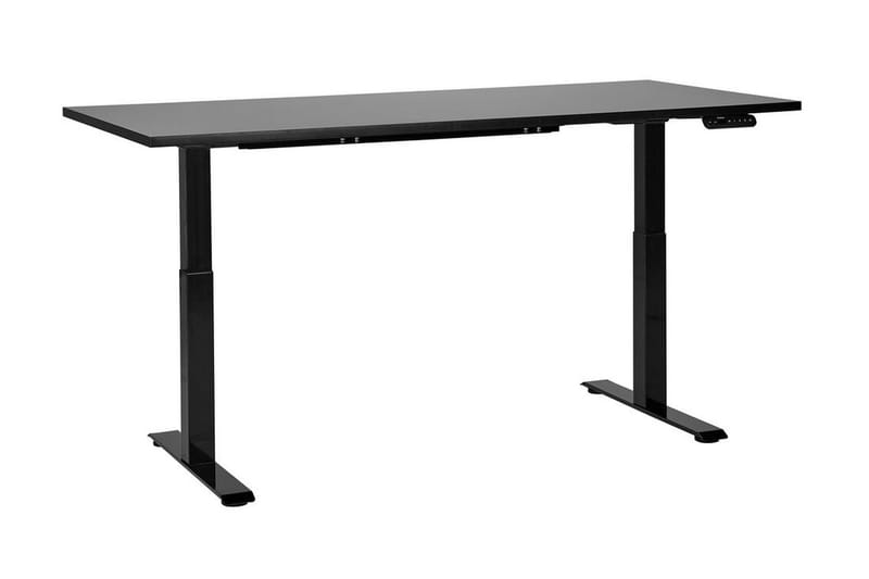 Bina Skrivebord 80x180 cm - Sort - Møbler - Borde - Kontorbord - Skrivebord - hæve-sænke-bord