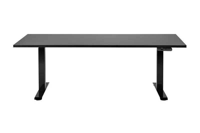 Bina Skrivebord 80x180 cm - Sort - Møbler - Borde - Kontorbord - Skrivebord - hæve-sænke-bord