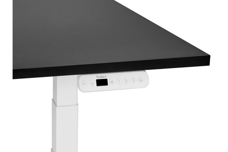 Bina Skrivebord 80x180 cm - Sort/Hvid - Møbler - Borde - Kontorbord - Skrivebord - hæve-sænke-bord
