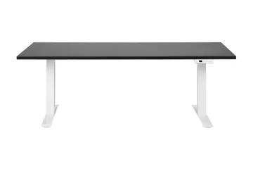 Bina Skrivebord 80x180 cm - Sort/Hvid - Møbler - Borde - Kontorbord - Skrivebord - hæve-sænke-bord