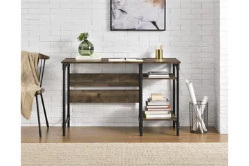 Bradford Skrivbord 120 cm Mörkbrun Mörkbrun - Møbler - Borde - Kontorbord - Skrivebord