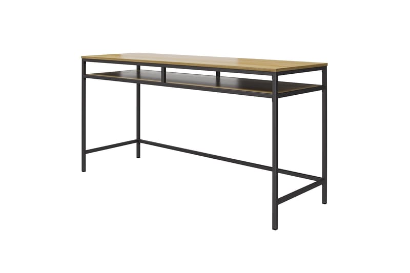 Bradford Skrivbord 153 cm Olivgrön Dorel Home Grey - Møbler - Borde - Kontorbord - Skrivebord