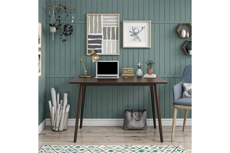 Brittany Skrivebord 121 cm Natur - Novogratz - Møbler - Borde - Kontorbord - Skrivebord