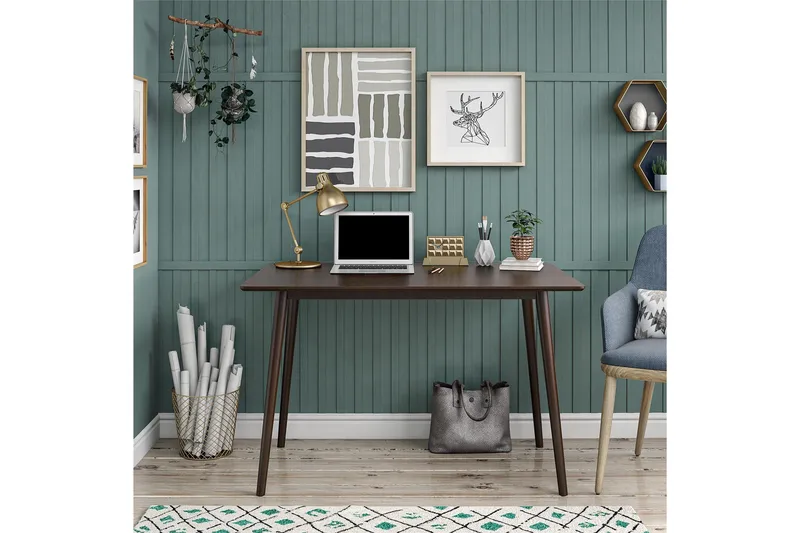 Brittany Skrivebord 121 cm Natur - Novogratz - Møbler - Borde - Kontorbord - Skrivebord