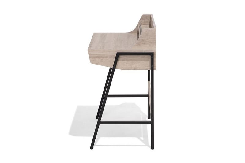 Broxtona Skrivebord 77 cm med Opbevaring - Træ/Natur - Møbler - Borde - Kontorbord - Skrivebord